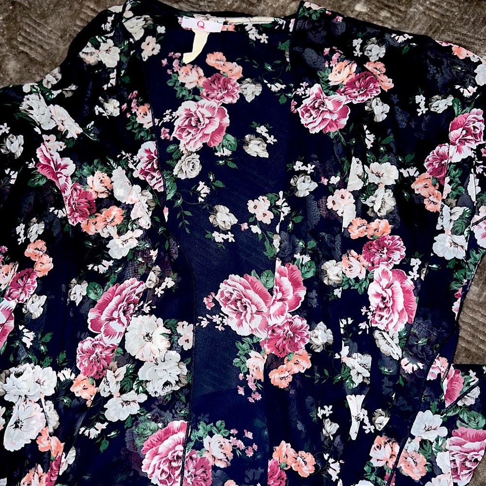 Floral kimono